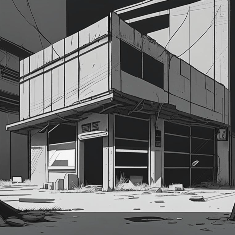 Покинутый магаз